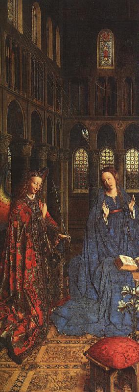 Jan Van Eyck The Annunciation   9 oil painting picture